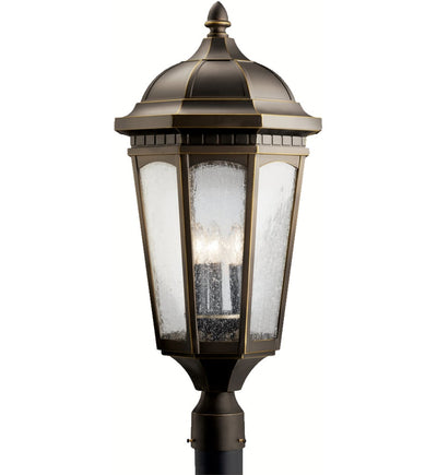 Kichler - Courtyard 27" 3 Light Outdoor Post Lantern