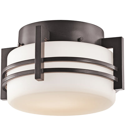 Kichler - 9557AZ - Pacific Edge 10.5" Outdoor Flush Mount