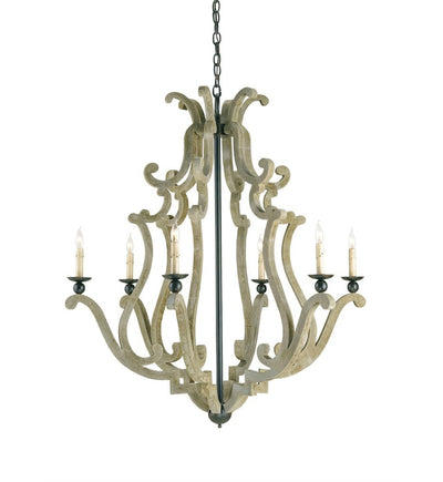 Currey & Company - 9636 - Durand 38" Chandelier