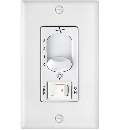 Hinkley Lighting - 980009FWH - Wall Control 3 Speed, On/Off Switch