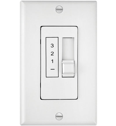 Hinkley Lighting - 980012FWH - Wall Control 3 Speed 5 Amp