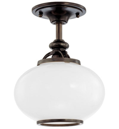 Hudson Valley - 9809F-OB - Canton 9" Semi-Flush Mount