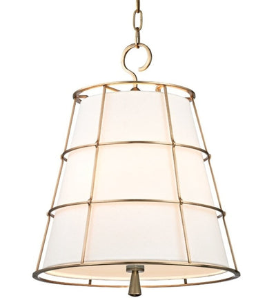 Hudson Valley - 9818-AGB - Savona 17.75" Pendant