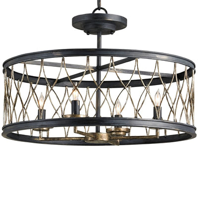 Currey & Company - 9902 - Crisscross 22" Chandelier