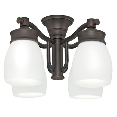 Casablanca Fan Company - 99090 - Outdoor FourLight Brushed Cocoa Fixture