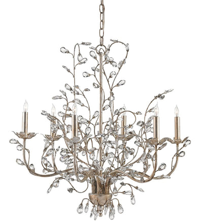 Currey & Company - 9973 - Crystal Bud 28" Chandelier