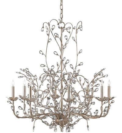 Currey & Company - 9975 - Crystal Bud 33" Chandelier