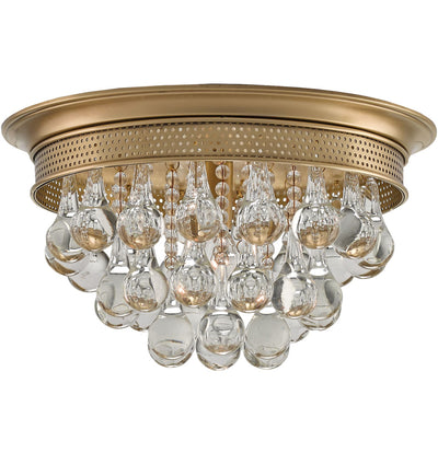 Currey & Company - 9999-0002 - Worthing 14" Flush Mount