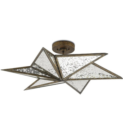 Currey & Company - 9999-0031 - Stargazer 30" Semi-Flush