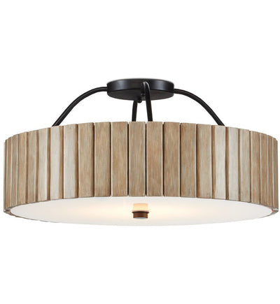 Currey & Company - 9999-0058 - Tetterby 20" Semi-Flush Mount