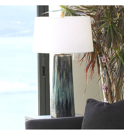 Jamie Young - 9BRUSHAQBL - Brushstroke 30.5" Table Lamp