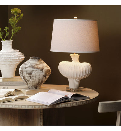Jamie Young - 9COLETLWHWH - Colette 25.5" Table Lamp