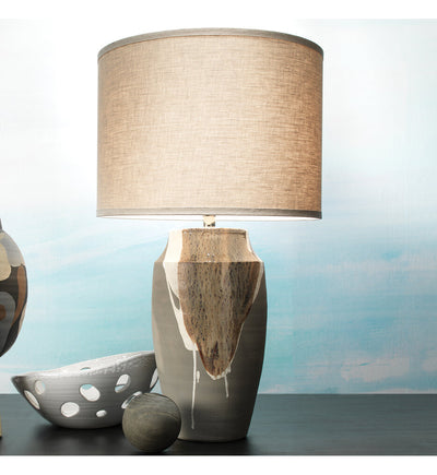 Jamie Young - 9LANDTLGREY - Landslide 32" Table Lamp