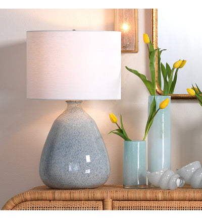 Jamie Young - 9LEVITLBLUE - Levi 28.5" Table Lamp
