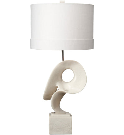 Jamie Young - 9OBSCUREWH - Obscure 35.25" Table Lamp