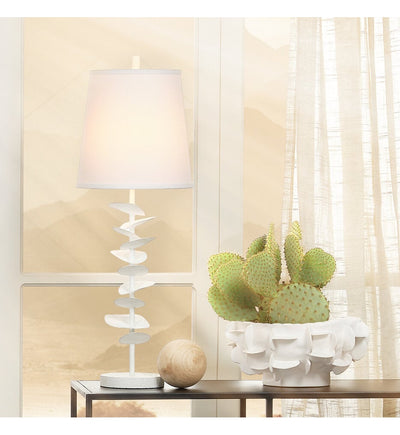Jamie Young - 9PETALSTLWH - Petals 29.75" Table Lamp