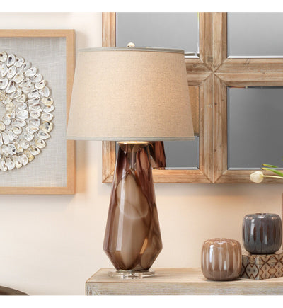 Jamie Young - 9WATERTLPLUM - Watercolor 31.25" Table Lamp