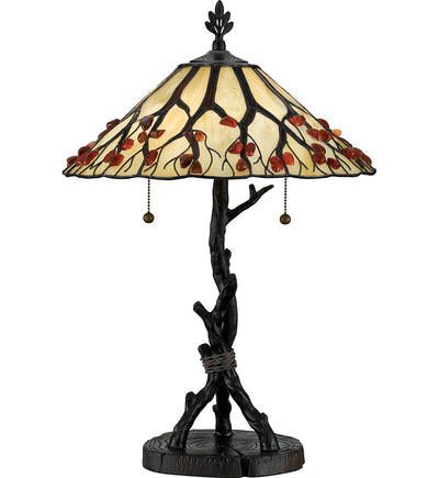 Quoizel - AG711TVA - Whispering Wood 25" Table Lamp