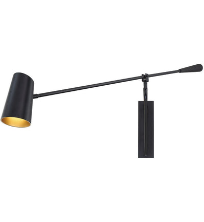 Modern Forms - BL-24959-BK/GO - Stylus 59" Swing Arm Light