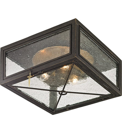 Troy Lighting - C6440-VBZ - Randolph 13" Outdoor Flush Mount