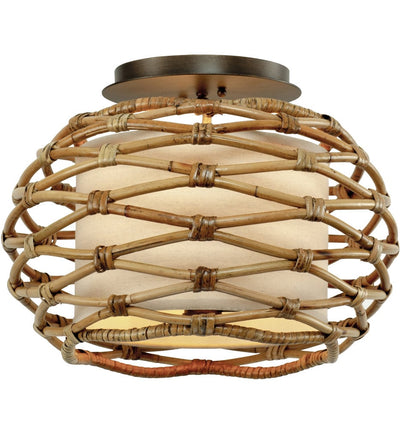 Troy Lighting - C6740-TBZ - Balboa 15.25" Semi-Flush