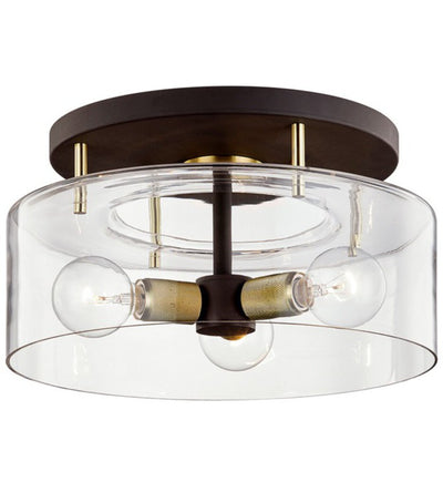 Troy Lighting - Bergamot Station 17" Semi-Flush