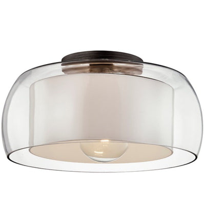 Troy Lighting - C7561-GRA - Candace 17.5" Flush Mount