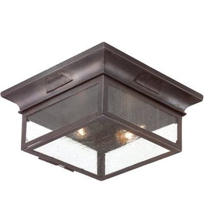Troy Lighting - C9000-SFB - Newton 12.75" Outdoor Flush Mount