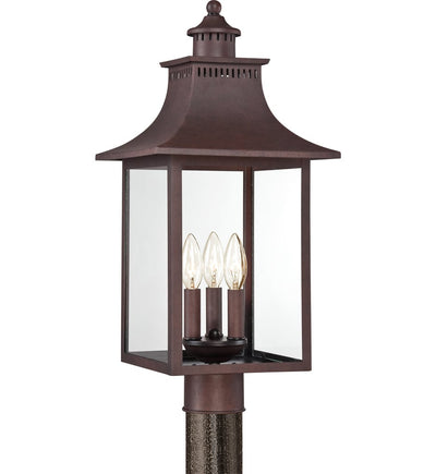 Quoizel - CCR9010CU - Chancellor 10" Outdoor Post Light