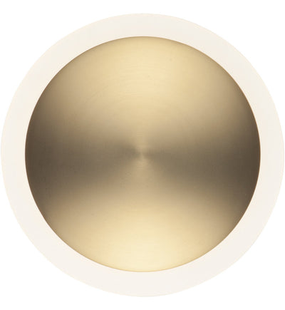 ET2 - E21540-90BKGLD - Saucer 7" Wall Sconce