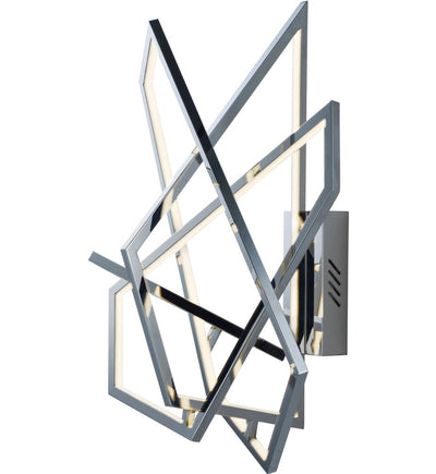 ET2 - E22674-PC - Trapezoid 26.5" Wall Sconce