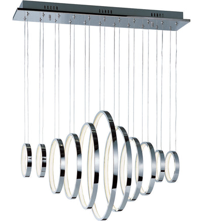 ET2 - E22716-PC - Hoops LED 31.5" Pendant