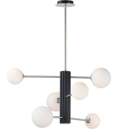 ET2 - E24064-92BKSN - Cog 30" Chandelier