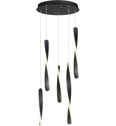 ET2 - E24154-BK - Pirouette 16" Pendant