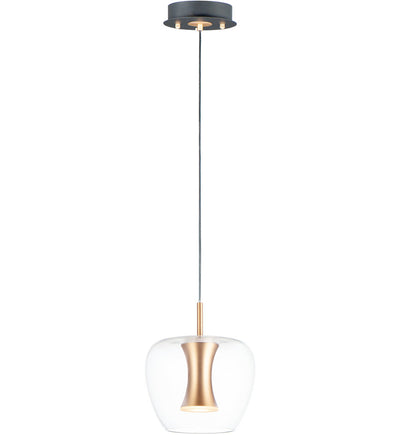 ET2 - E24162-18BKGLD - Newton 8.75" Pendant