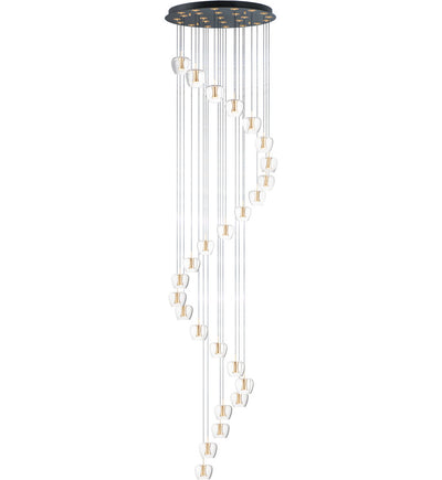 ET2 - E24169-18BKGLD - Newton 27.5" Pendant