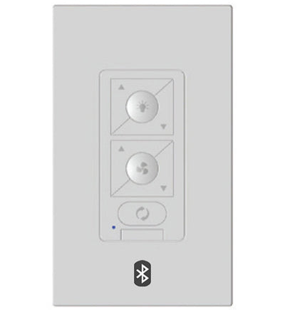 Modern Forms - F-WCBT-WT - 6 Speed Bluetooth Ceiling Fan Wall Control with Single Pole Wallplate