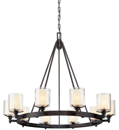 Troy Lighting - F1710-TRN - Arcadia 39.75" Chandelier
