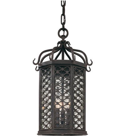 Troy Lighting - F2377-TRN - Los Olivos 11.75" Outdoor Pendant