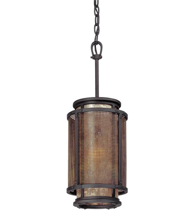 Troy Lighting - F3102-BRZ/SFB - Copper Mountain 8.5" Pendant