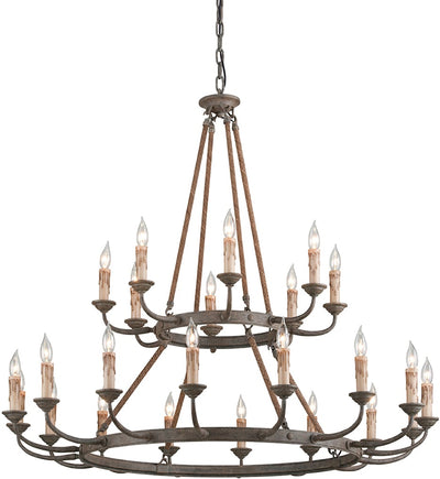 Troy Lighting - F6118-EB - Cyrano 48" Chandelier