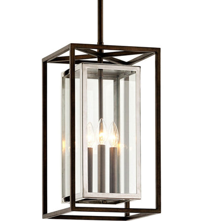 Troy Lighting - F6517-BRZ/SS - Morgan 11" Outdoor Pendant