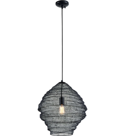 Troy Lighting - F6772-SBK - Wabi Sabi 18" Pendant