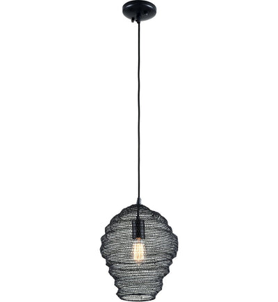 Troy Lighting - F6773-SBK - Wabi Sabi 13" Pendant