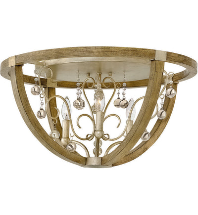 Fredrick Ramond - FR37231SLF - Abingdon 24" Flush Mount