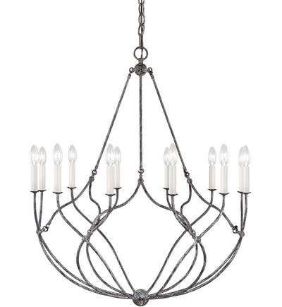 Visual Comfort Studio - CC11212WGV - Chapman & Myers - Richmond 31.38" Chandelier