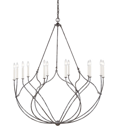 Visual Comfort Studio - CC11312WGV - Chapman & Myers - Richmond 43.5" Chandelier