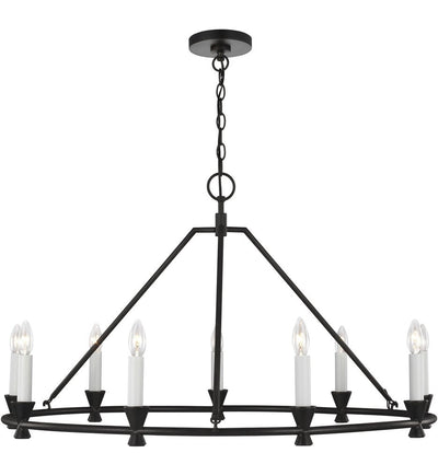 Visual Comfort Studio - CC1179AI - Chapman & Myers - Keystone 38" Chandelier