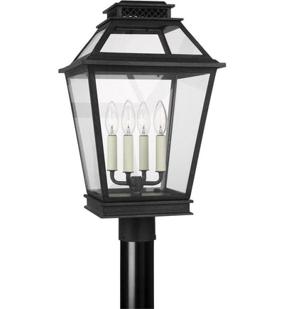 Visual Comfort Studio - CO1064DWZ - Chapman & Myers - Chapman & Myers Falmouth 4 Light Outdoor Post Lantern