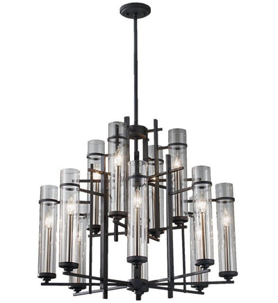 Generation Lighting - F2629/8+4AF/BS - House - Ethan 30" Chandelier